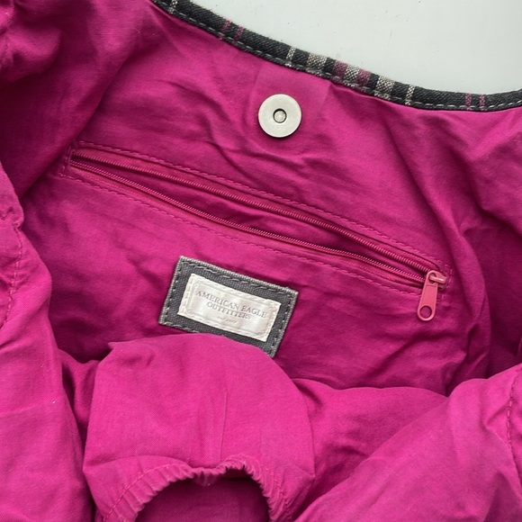 American Eagle Outfitters Quilt Bucket Purse - Picture 2 of 5